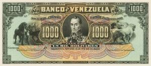 Gallery image for Venezuela pS315p: 1000 Bolivares