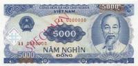 Gallery image for Vietnam p108s: 5000 Dong