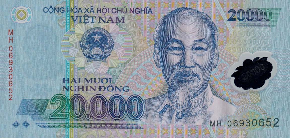 Vietnam 20,000 Dong Uncirculated Note