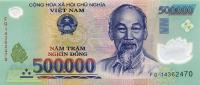 Gallery image for Vietnam p124j: 500000 Dong