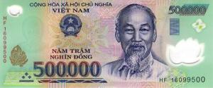 Gallery image for Vietnam p124l: 500000 Dong