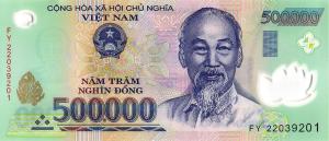 Gallery image for Vietnam p124r: 500000 Dong