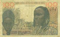 Gallery image for West African States p101Ae: 100 Francs