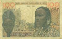 Gallery image for West African States p101Ae: 100 Francs