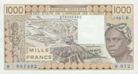 Gallery image for West African States p207Be: 1000 Francs