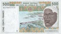 Gallery image for West African States p810Ta: 500 Francs
