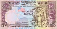 Gallery image for Western Samoa p22a: 10 Tala