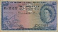 Gallery image for British Caribbean Territories p8a: 2 Dollars