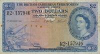 Gallery image for British Caribbean Territories p8c: 2 Dollars