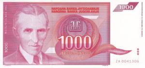 Gallery image for Yugoslavia p114r: 1000 Dinara