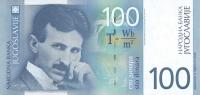 Gallery image for Yugoslavia p156a: 100 Dinara from 2000