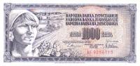Gallery image for Yugoslavia p92a: 1000 Dinara