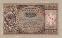 Gallery image for Yugoslavia pR24s: 1000 Lir