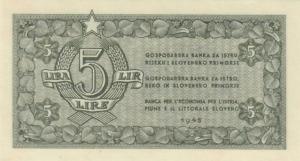 Gallery image for Yugoslavia pR2: 5 Lire