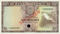 Gallery image for Zambia p1s: 10 Shillings