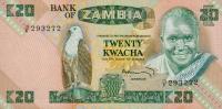 p27c from Zambia: 20 Kwacha from 1980