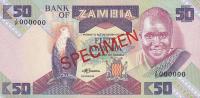 Gallery image for Zambia p28s: 50 Kwacha
