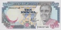 p31a from Zambia: 10 Kwacha from 1989