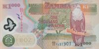 Gallery image for Zambia p44i: 1000 Kwacha