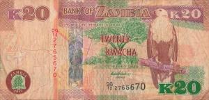 Gallery image for Zambia p52b: 20 Kwacha