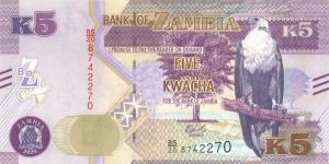 Gallery image for Zambia p57c: 5 Kwacha