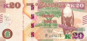 Gallery image for Zambia p59c: 20 Kwacha