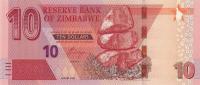 Gallery image for Zimbabwe p103: 10 Dollars from 2020