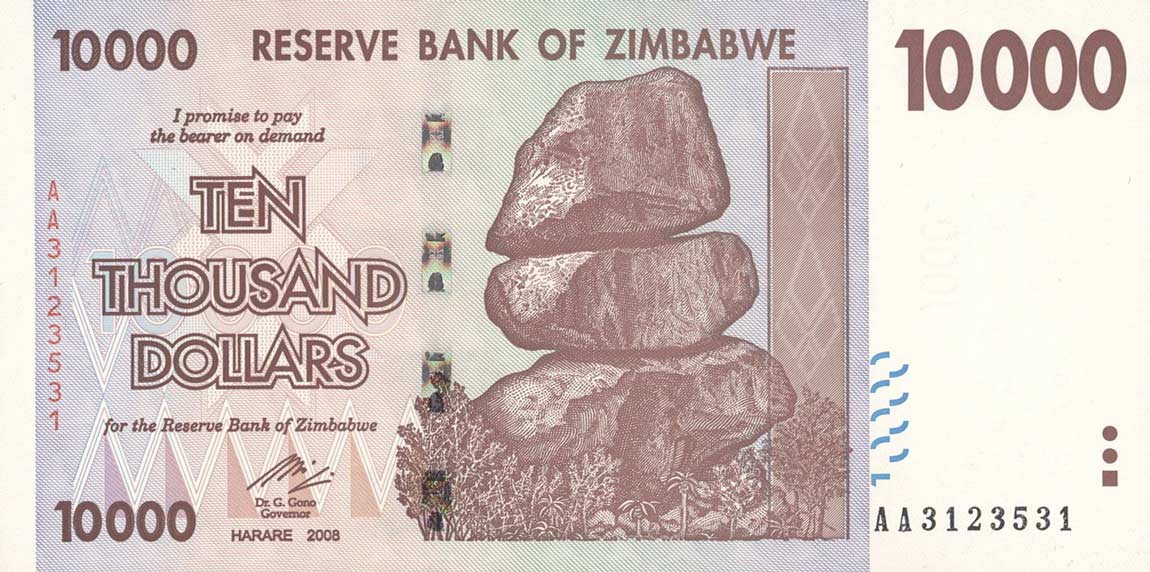 RealBanknotes Zimbabwe P72 10000 Dollars From 2008 realbanknotes-zimbabwe-p72-10000-dollars-from-2008