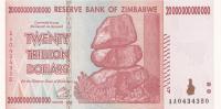 Gallery image for Zimbabwe p89a: 20000000000000 Dollars
