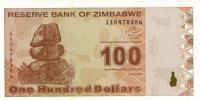 Gallery image for Zimbabwe p97: 100 Dollars