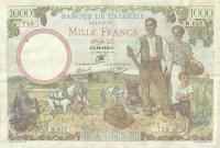 Gallery image for Algeria p89a: 1000 Francs