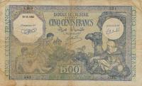 Gallery image for Algeria p93a: 500 Francs
