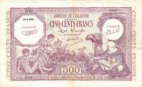 Gallery image for Algeria p95a: 500 Francs