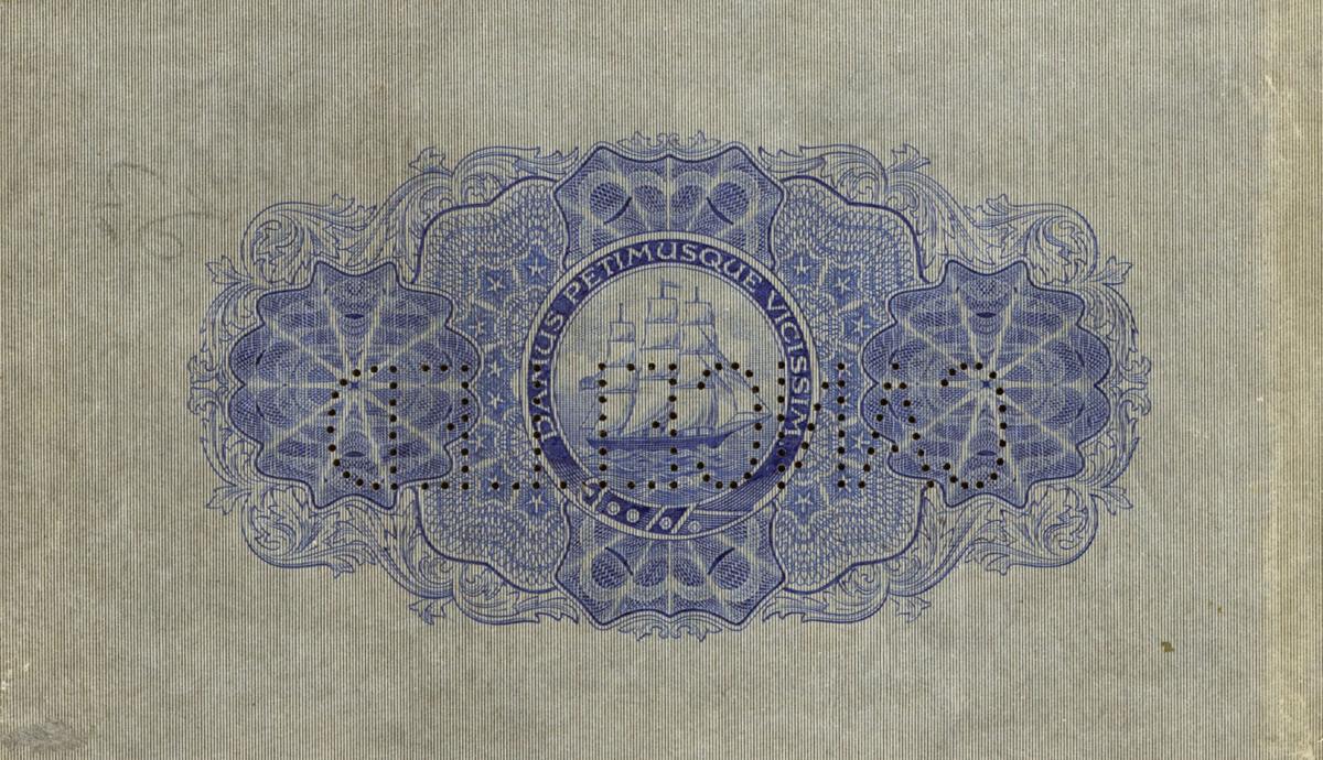 Back of British Guiana p2As: 2 Dollars from 1920