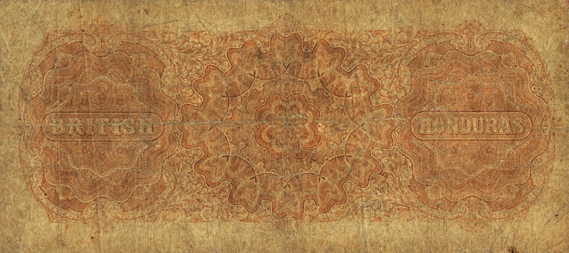 Back of British Honduras p15: 2 Dollars from 1924