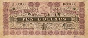 p11s from British Honduras: 10 Dollars from 1910