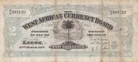 Gallery image for British West Africa p2b: 2 Shillings