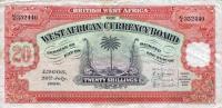 Gallery image for British West Africa p8b: 20 Shillings
