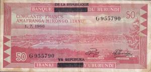 Gallery image for Burundi p11b: 50 Francs