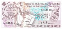 Gallery image for Burundi p28a: 50 Francs