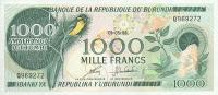 Gallery image for Burundi p31d: 1000 Francs from 1988