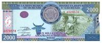 Gallery image for Burundi p41a: 2000 Francs