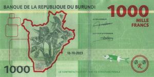 p51c from Burundi: 1000 Francs from 2023