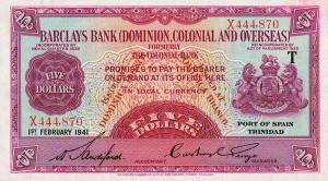 Gallery image for Dominica pS102: 5 Dollars