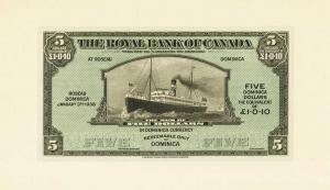 Gallery image for Dominica pS113p: 5 Dollars