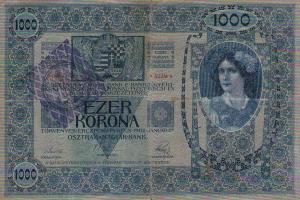 pS116b from Fiume: 1000 Krone from 1920