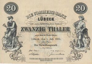 Gallery image for German States pS312: 20 Thalers