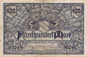 Gallery image for German States pS908: 500 Mark