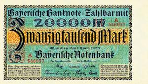 pS926 from German States: 20000 Mark from 1923