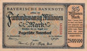 Gallery image for German States pS933: 25000000 Mark